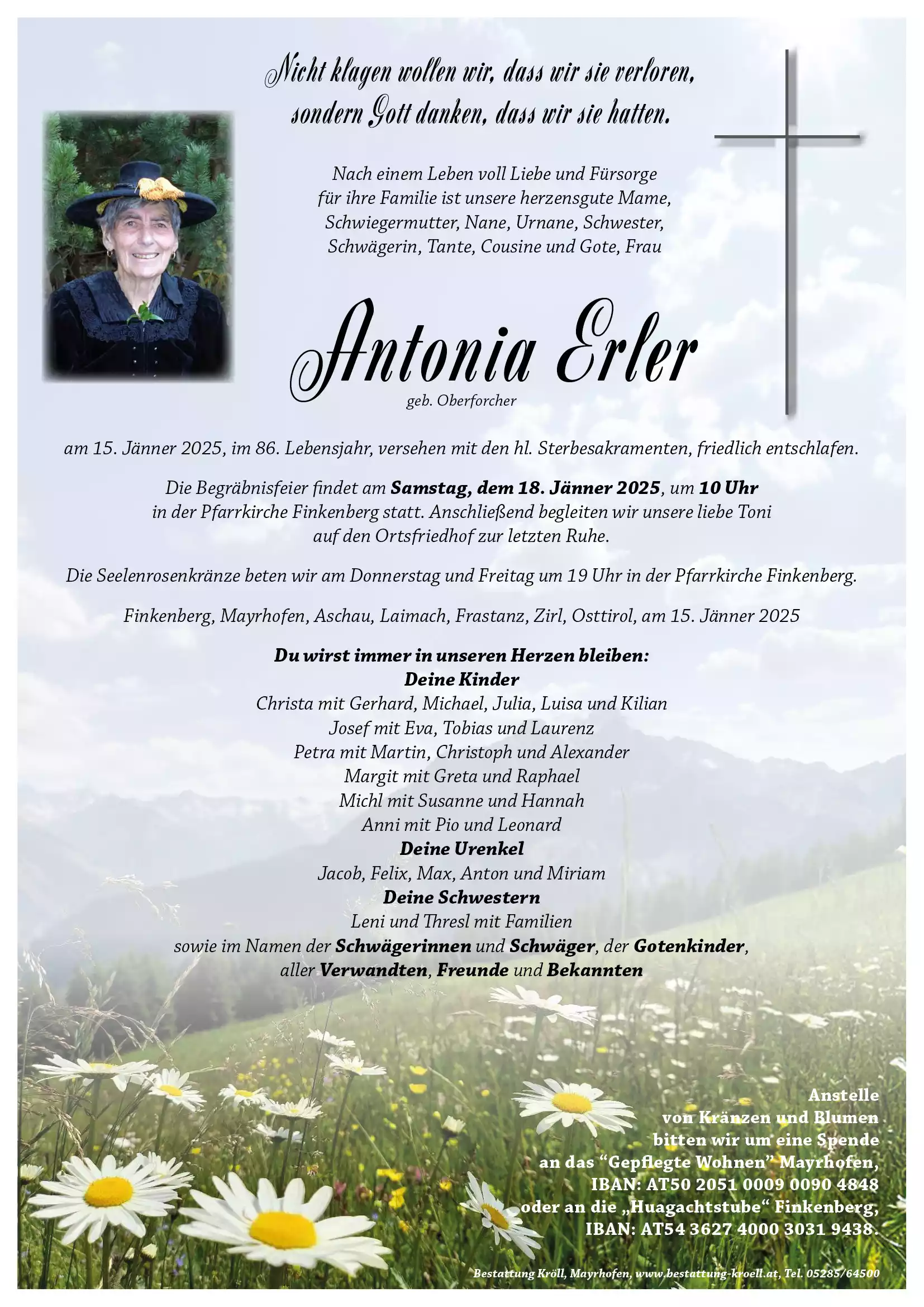 Parte von Antonia Erler